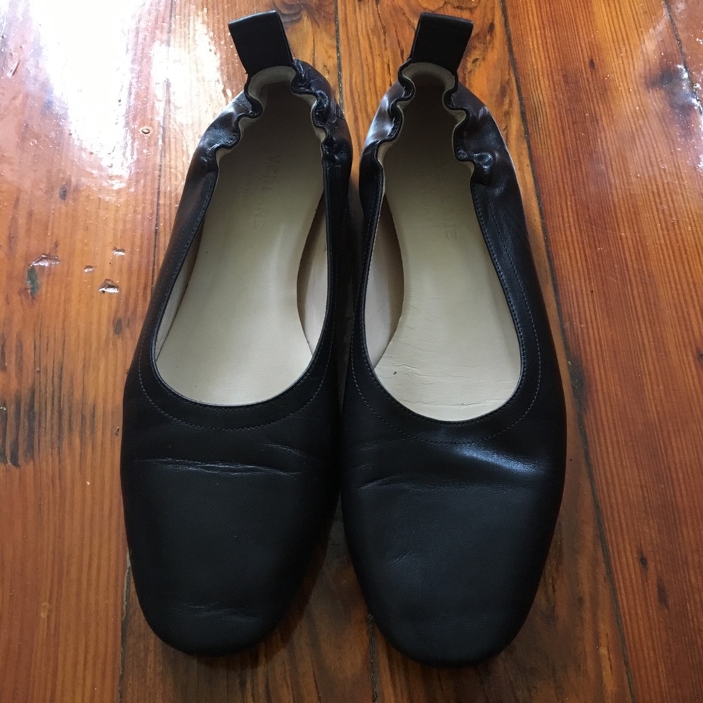 Black Ballet Flat by Everlane